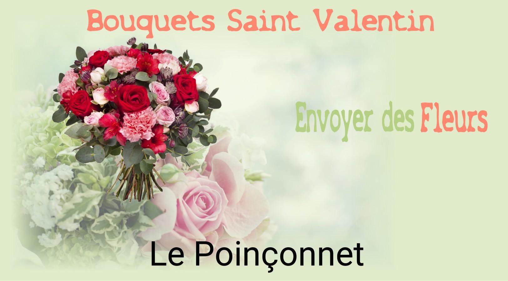 Roses de Saint-Valentin livrées à Le Poinçonnet